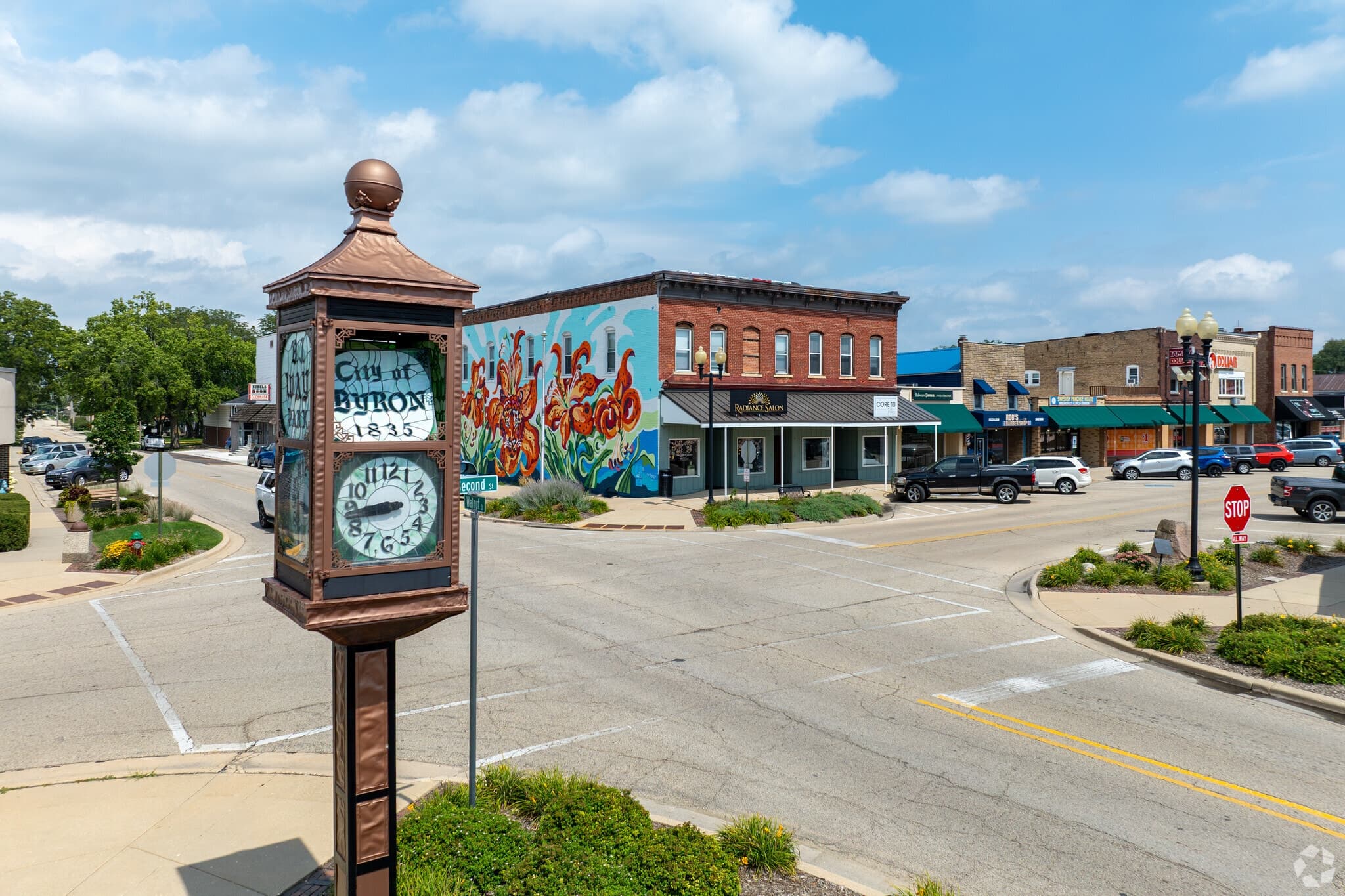 Byron location in Ogle County